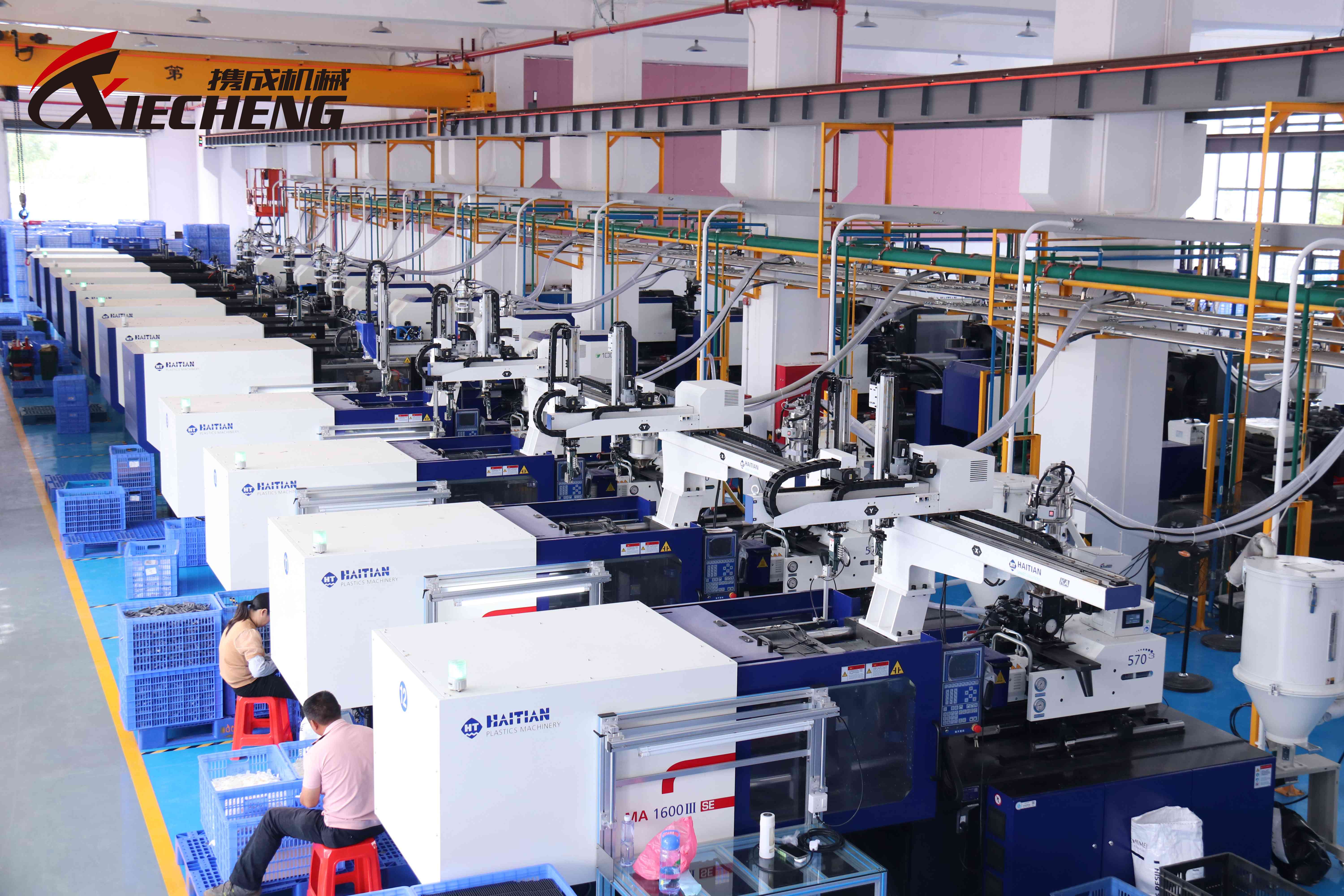 Factory workshop with reduced dust and improved production efficiency after XIECHENG system installation