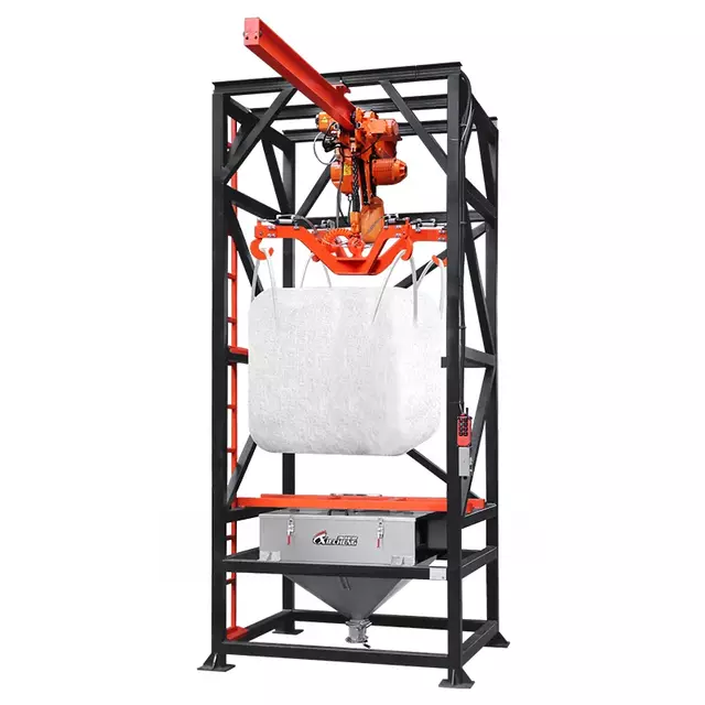 Container Bag Discharge Station