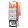 Assembled Square Silo