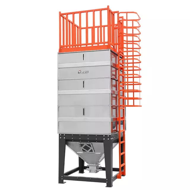 Assembled Square Silo