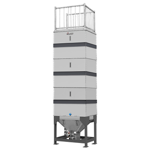 Assembled Square Silo