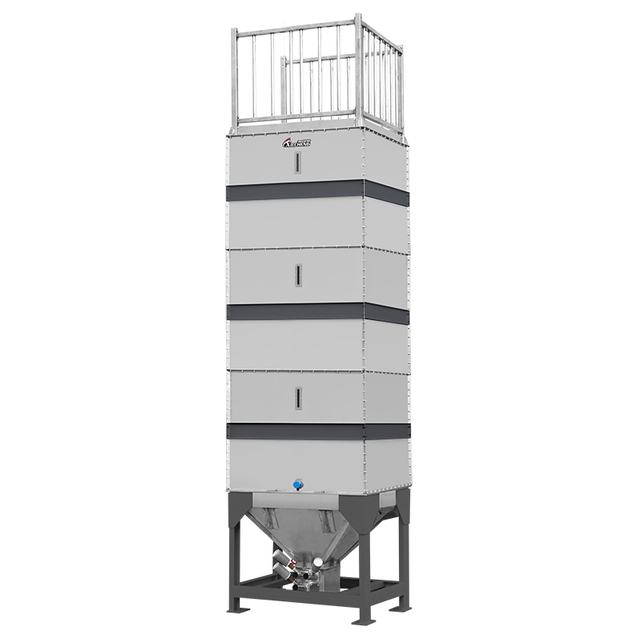 Assembled Square Silo