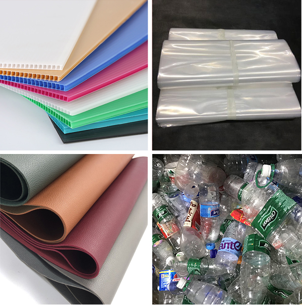 Soft plastic films and flexible packaging materials.