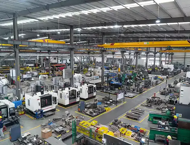 xiecheng Modern manufacturing workshop for plastic processing auxiliary equipment