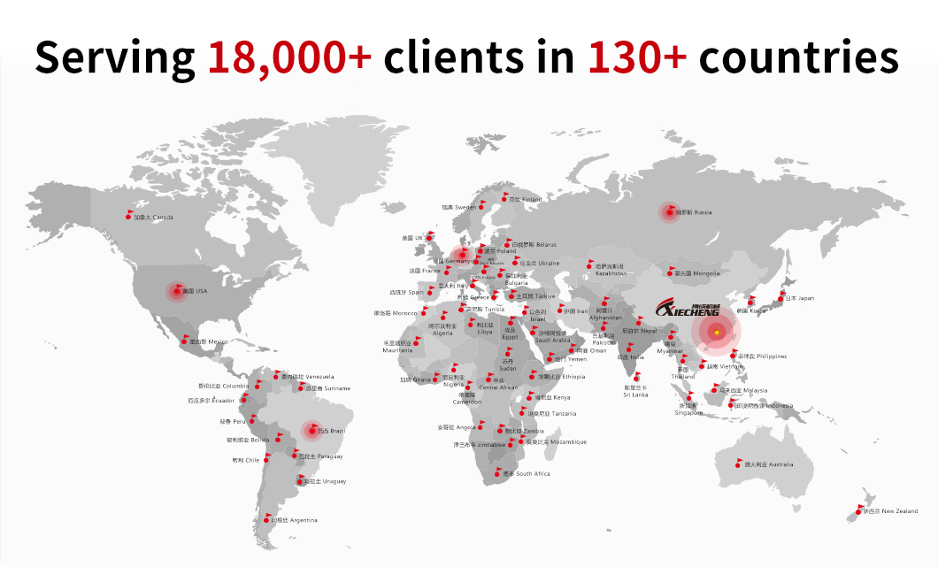 Serving 18,000+ clients in 130+ countries