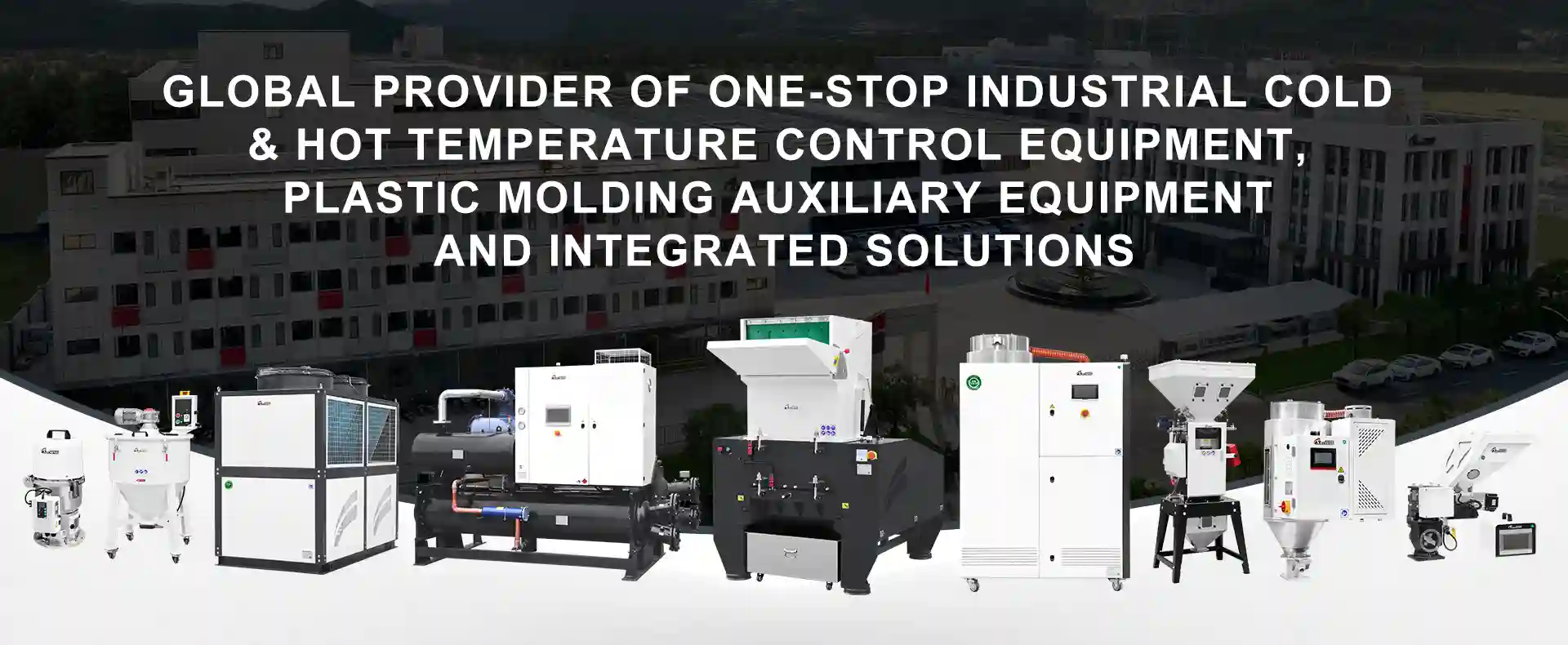 Plastic auxiliary equipment and industrial temperature control equipment for plastic processing