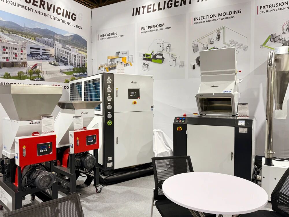 Granulating recycling series